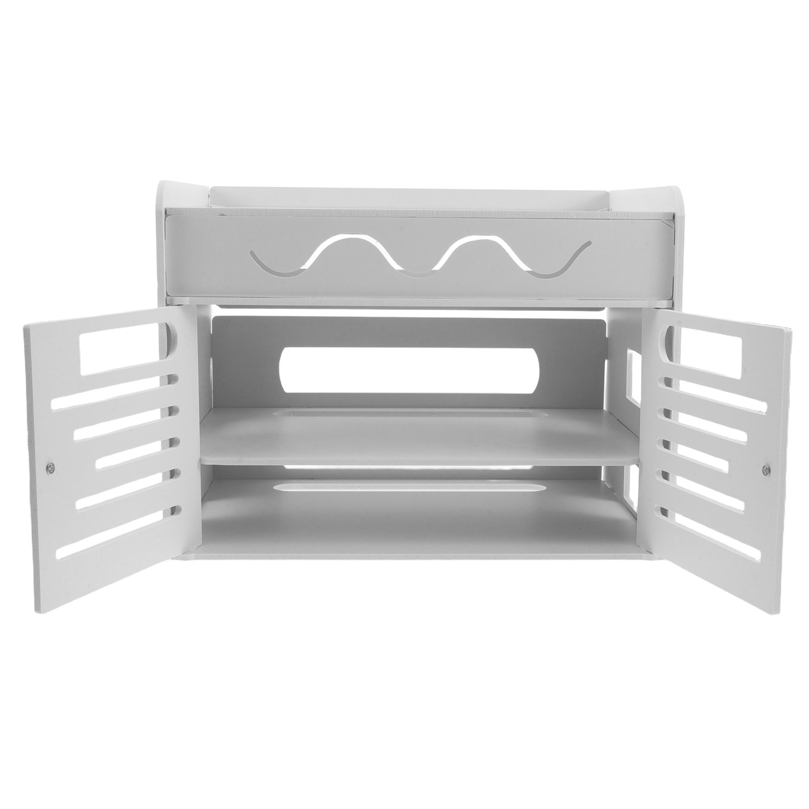 Food Storage And Organizer - 3-Layer Router Storage Box White No