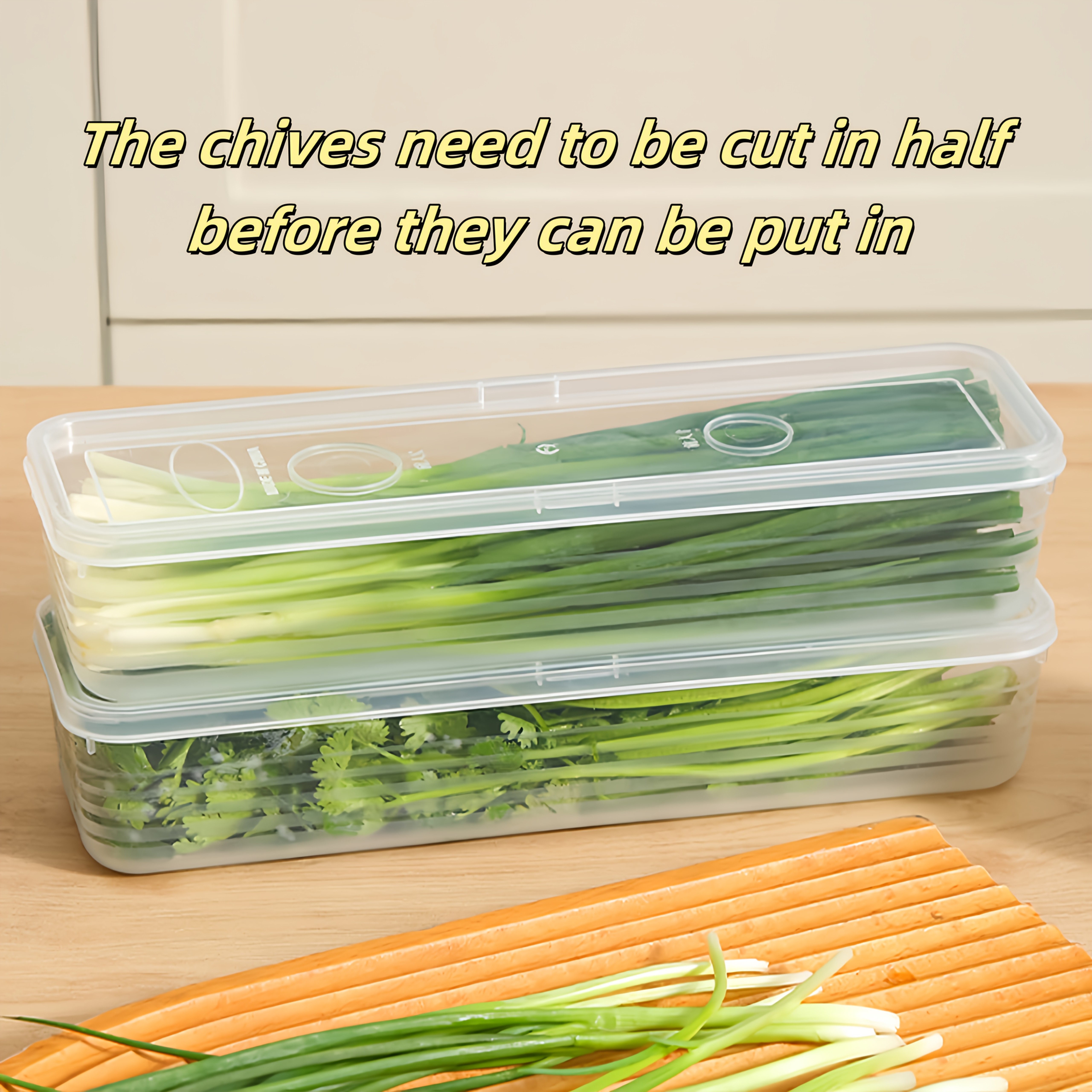 Food Storage Warehouse - 2/4/6pcs Food Vegetable Storage Containers -