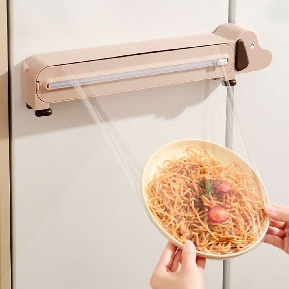Food Storage Dispenser - Puppy Shape Food Film Dispenser Refillable