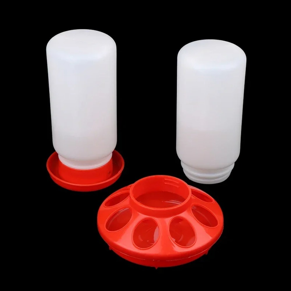 Food Storage Dispenser - Poultry Thickened Feeder And Drinker Water