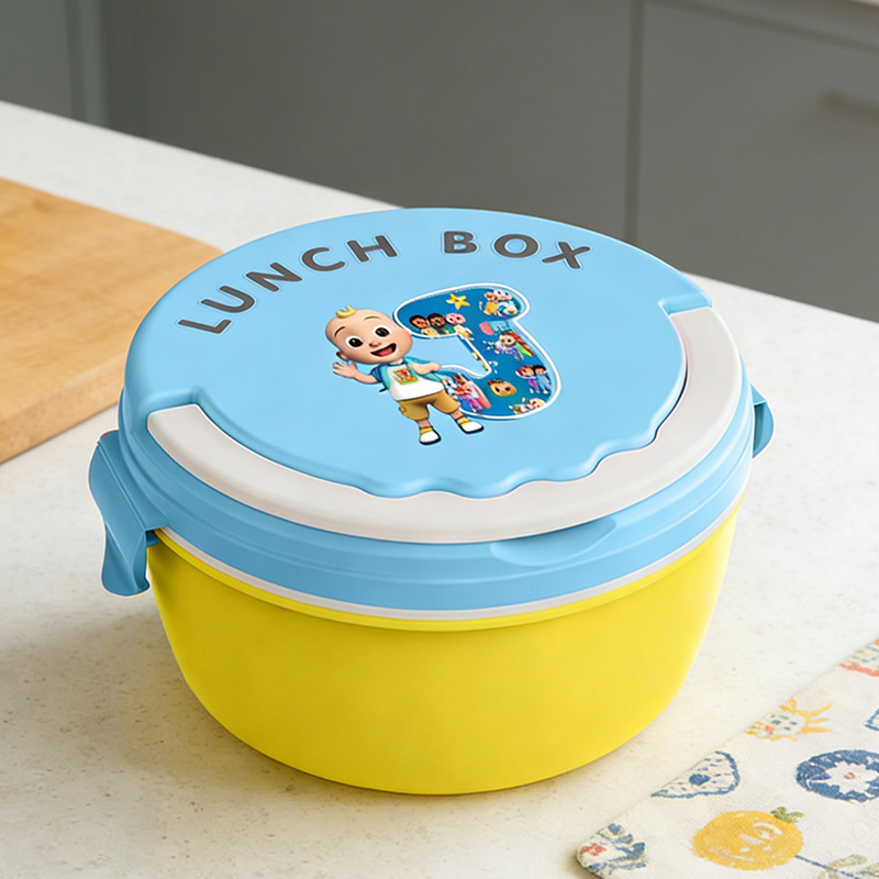 Food Storage Warehouse - Cocomelons Lunch Boxs Portable Bento Meal