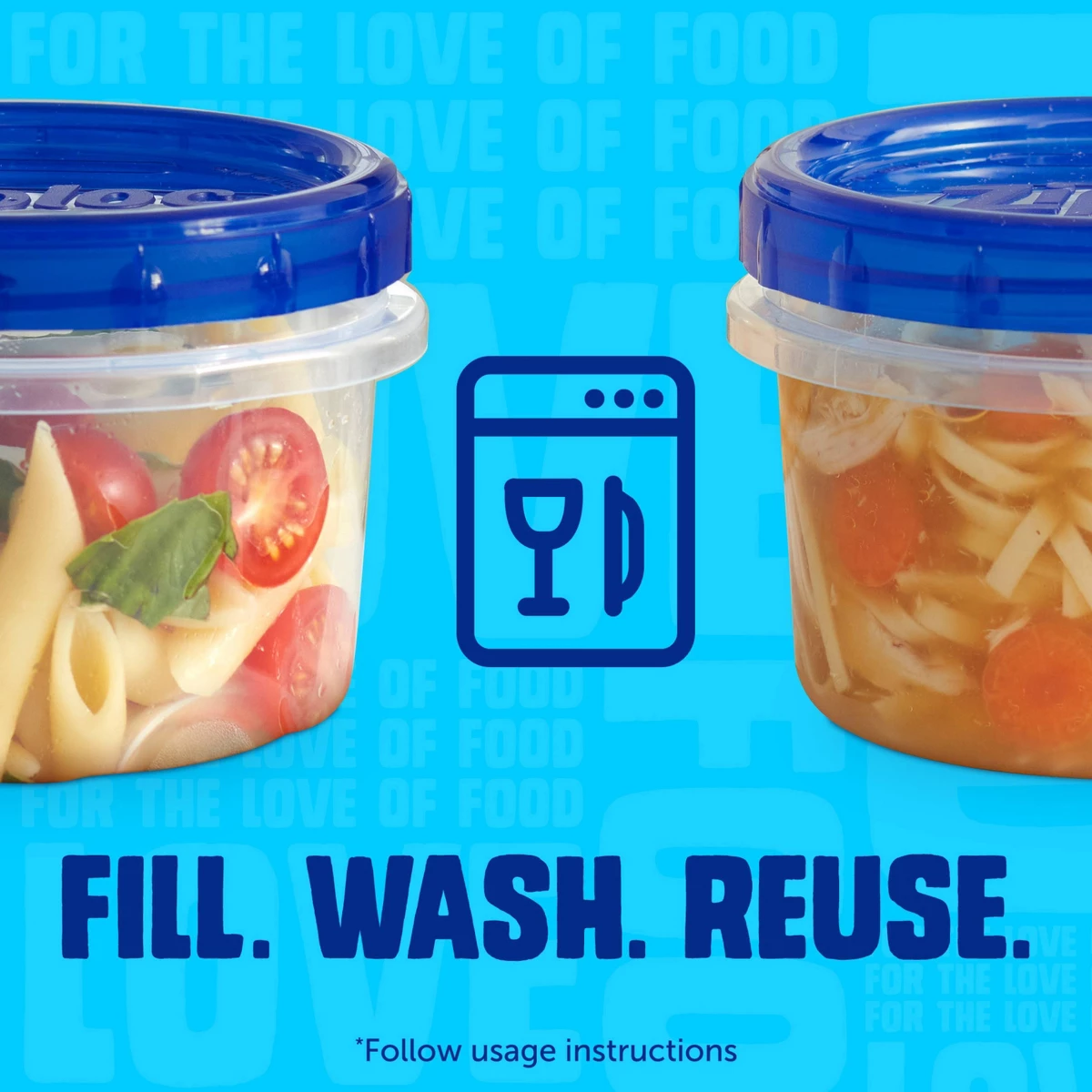 Food Storage Ziploc - Ziploc Twist 'n Loc Medium for