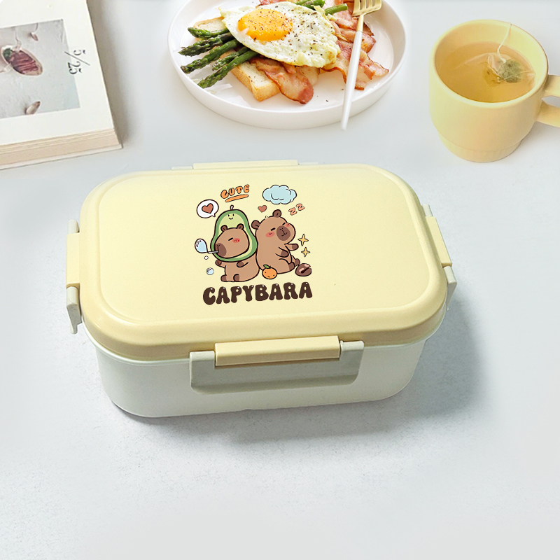 Food Storage Warehouse - Capybara Bento Lunch Box Cartoon Figure