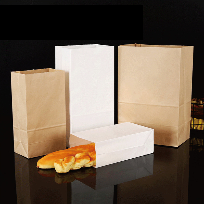 25/50pcs Brown Kraft Paper Bag - Food Storage Plant recensie en prijs