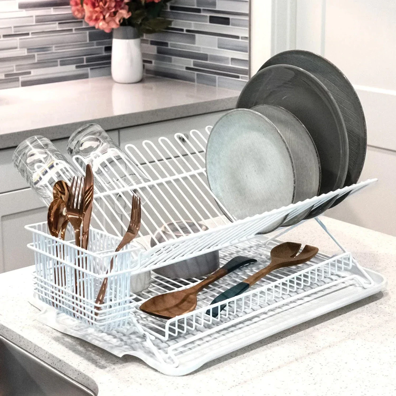 White Cutlery Organizer for Ki - Food Storage And Organizer recensie en prijs