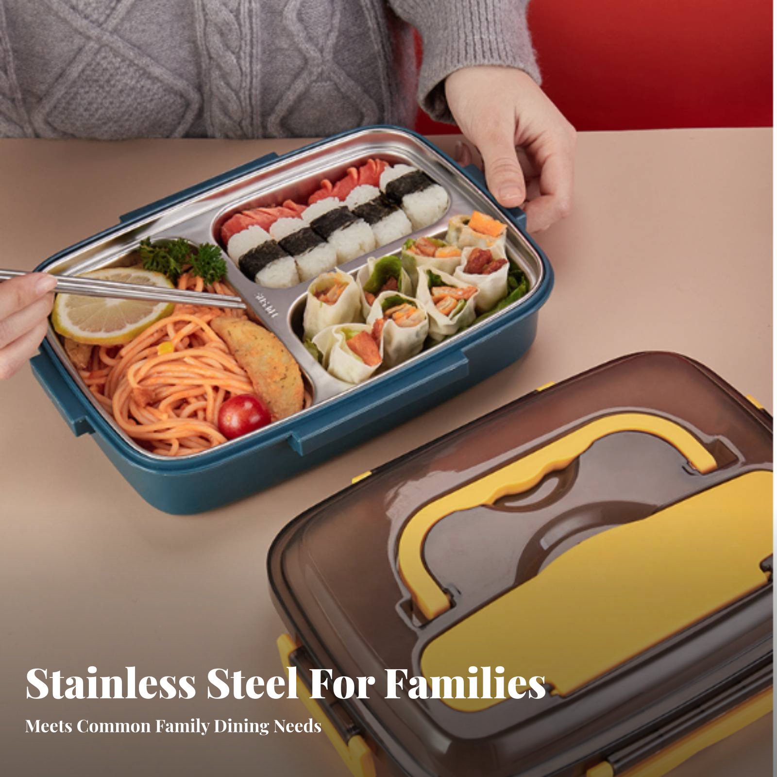 304 Stainless Steel Lunch Box, - Stainless Lunch Box recensie en prijs