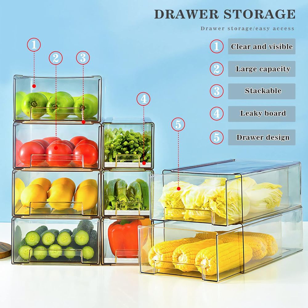 Clear Ridge Pull Out Stackable - Food Storage Without Pantry recensie en prijs