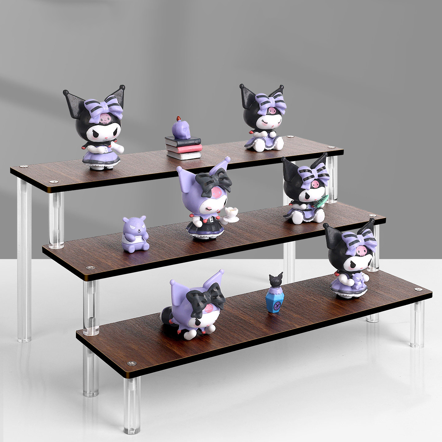 Solid Wood Tiered Display Stan - Food Storage Building recensie en prijs