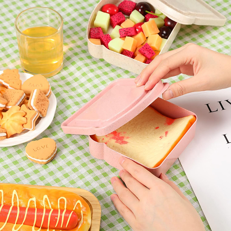 Sandwich Containers Lunch Box  - Food Storage With Colander recensie en prijs