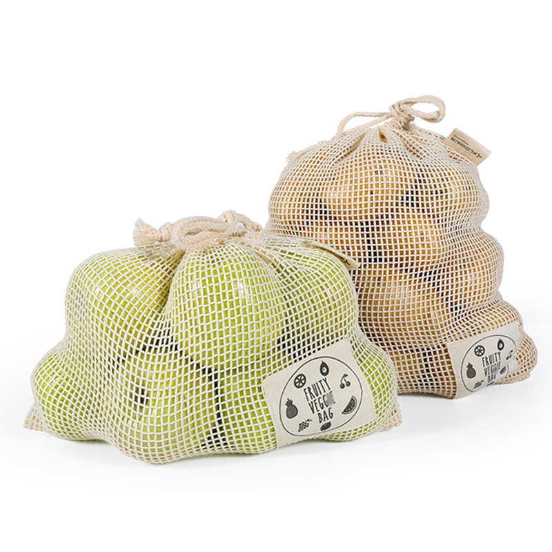 6/10 Packs Organic Cotton Reus - Produce Bag Reusable Mesh recensie en prijs