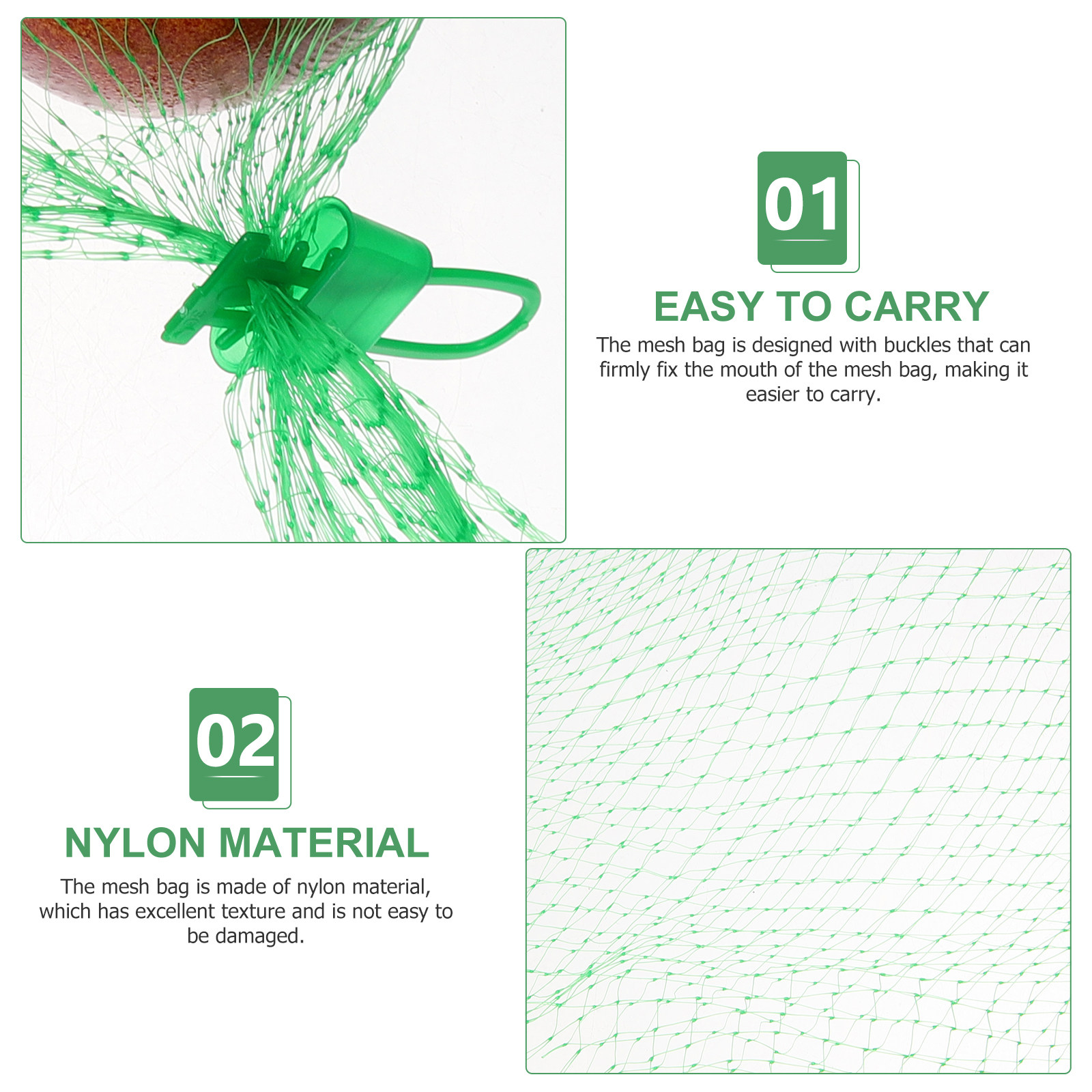 100Pcs Heavy Duty Mesh Produce - Produce Bag Reusable Mesh recensie en prijs