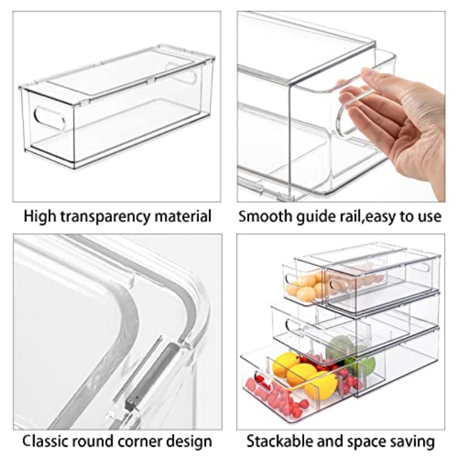 3Pack Fridge Organizer Drawer  - Food Storage Without Pantry recensie en prijs