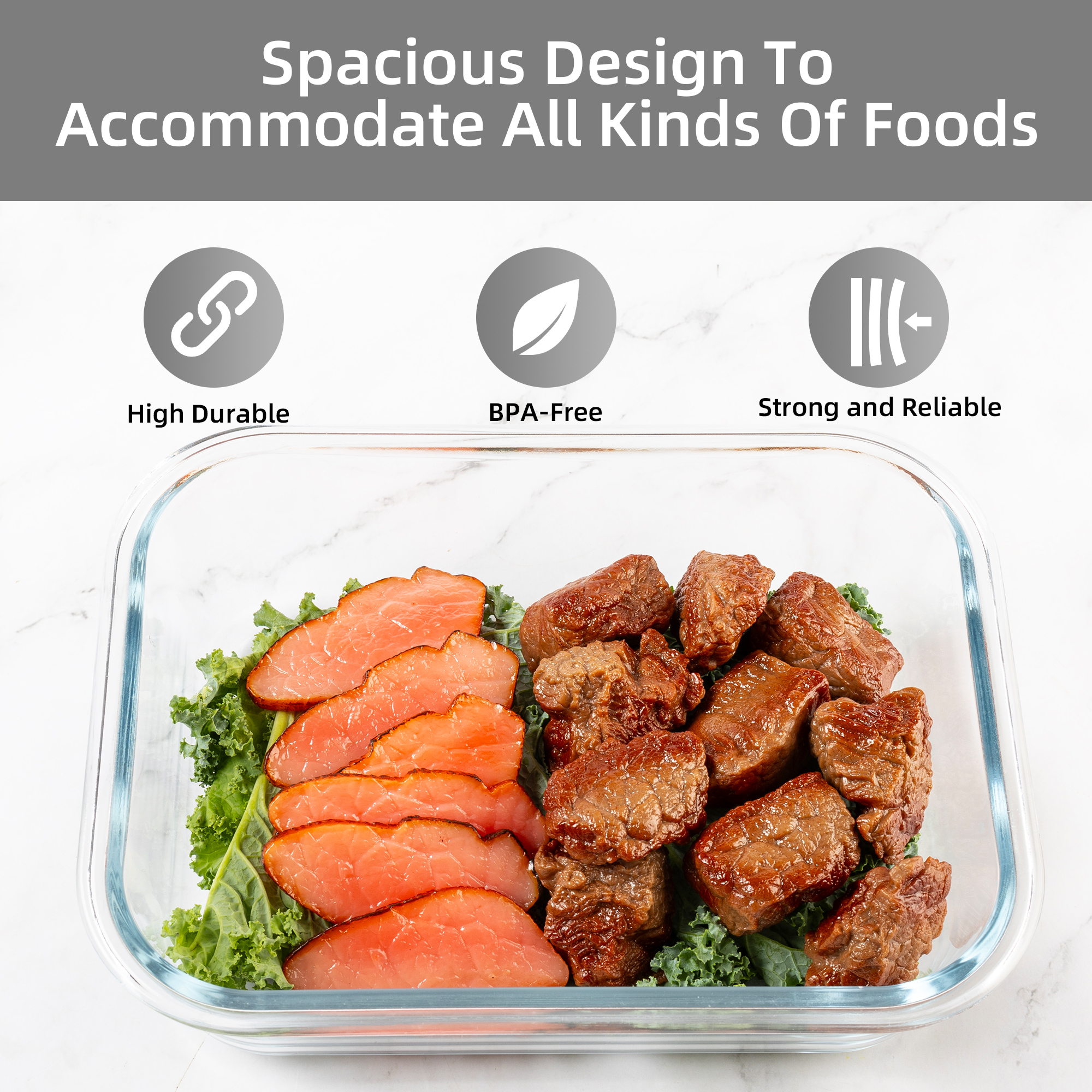 16-Piece Glass Food Storage Co - Food Storage Warehouse recensie en prijs