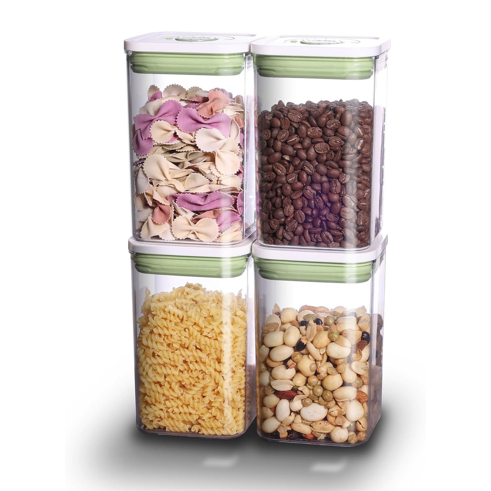 4-Piece Pop-Seal Food Storage  - Food Storage Without Pantry recensie en prijs