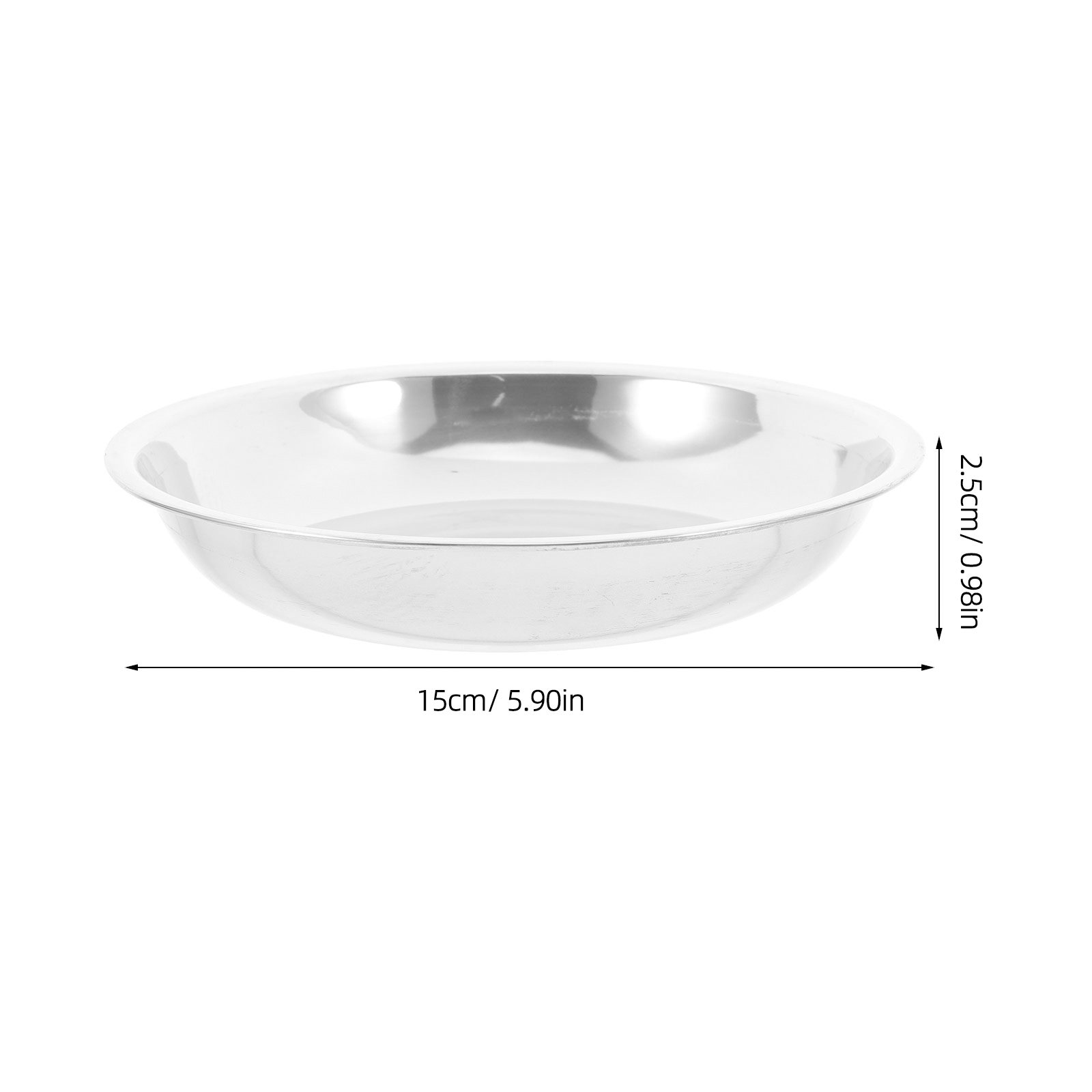 6Pcs Smooth Edge Stainless Ste - Food Storage Stainless Steel Containers recensie en prijs