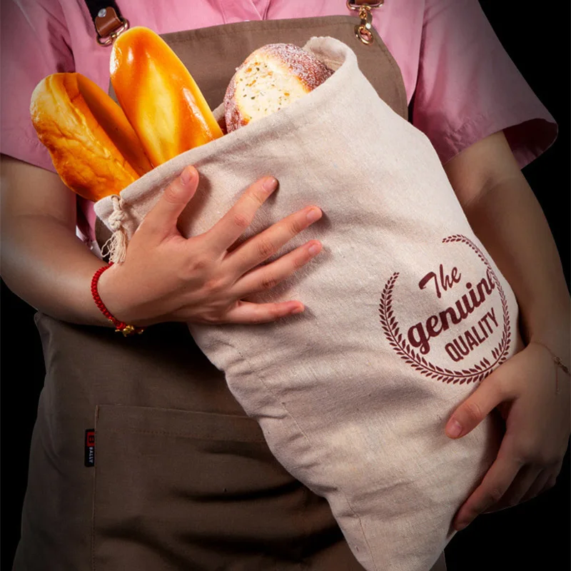 Linen Bread Bag Reusable Bags  - Food Storage Plant recensie en prijs
