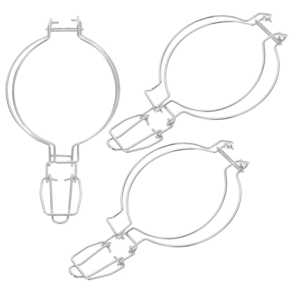 3pcs Stainless Steel Wire Clam - Food Storage Stainless Steel Containers recensie en prijs