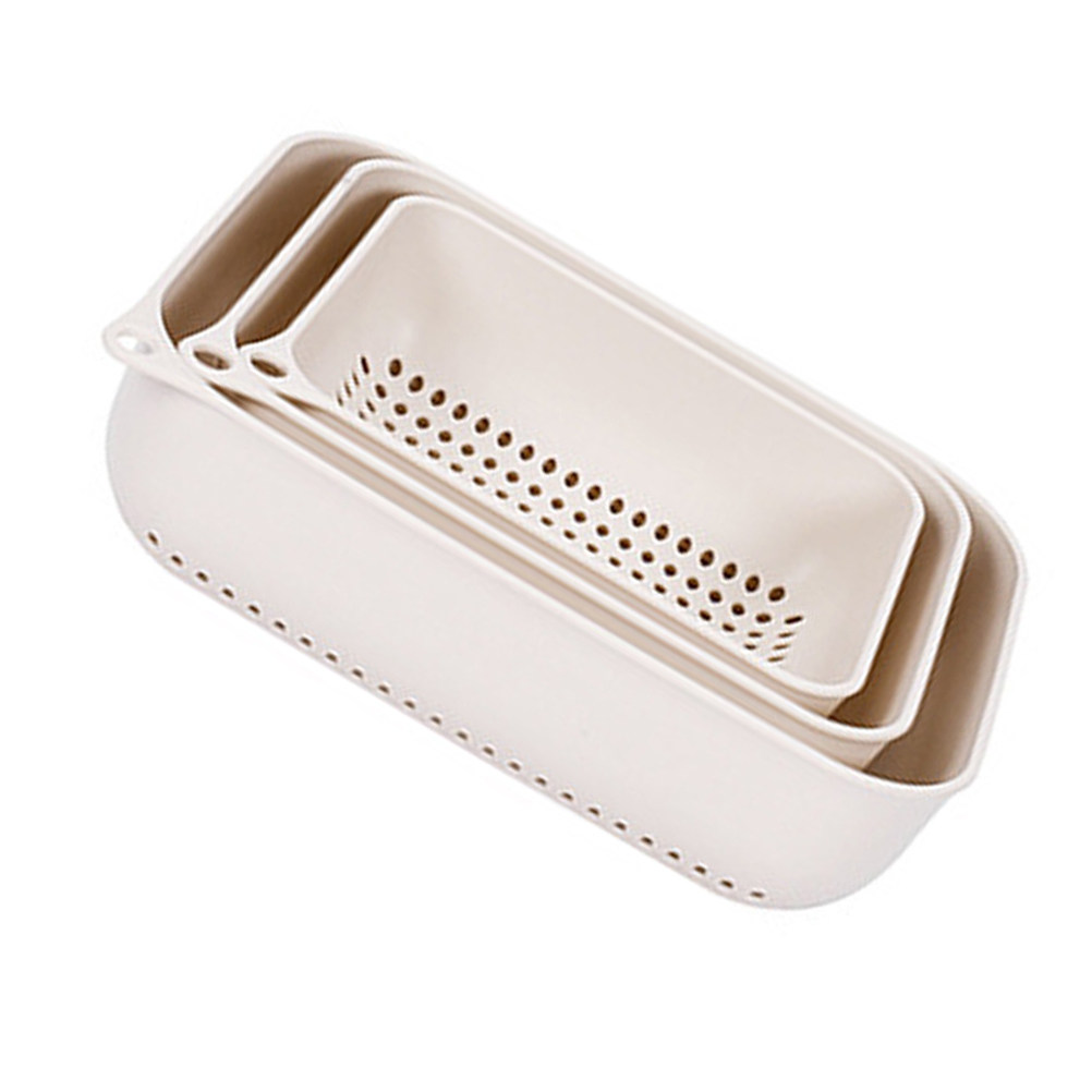 3Pcs Drain Basket Set Multipur - Food Storage Food Safety recensie en prijs