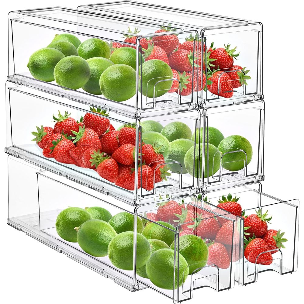 Stackable Acrylic Storage Bins - Food Storage Without Pantry recensie en prijs