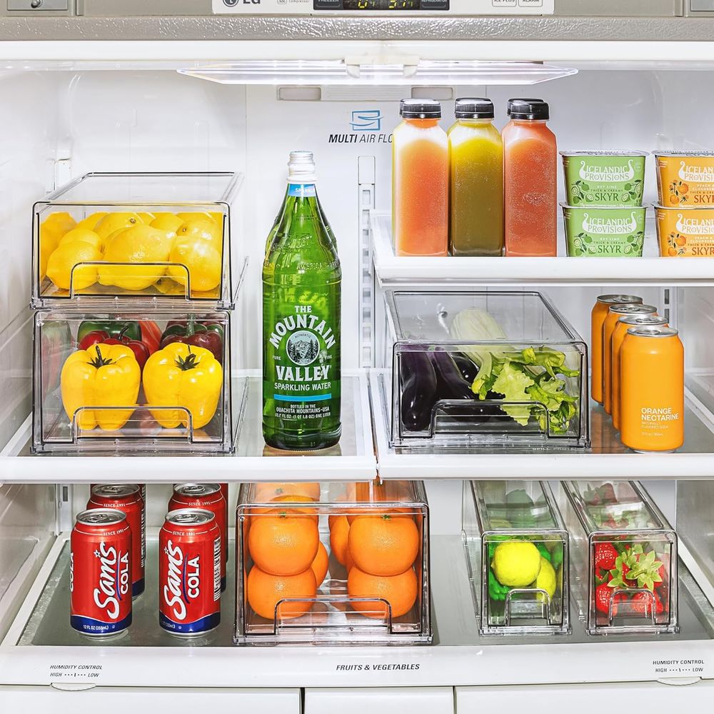Stackable Acrylic Storage Bins - Food Storage Without Pantry recensie en prijs