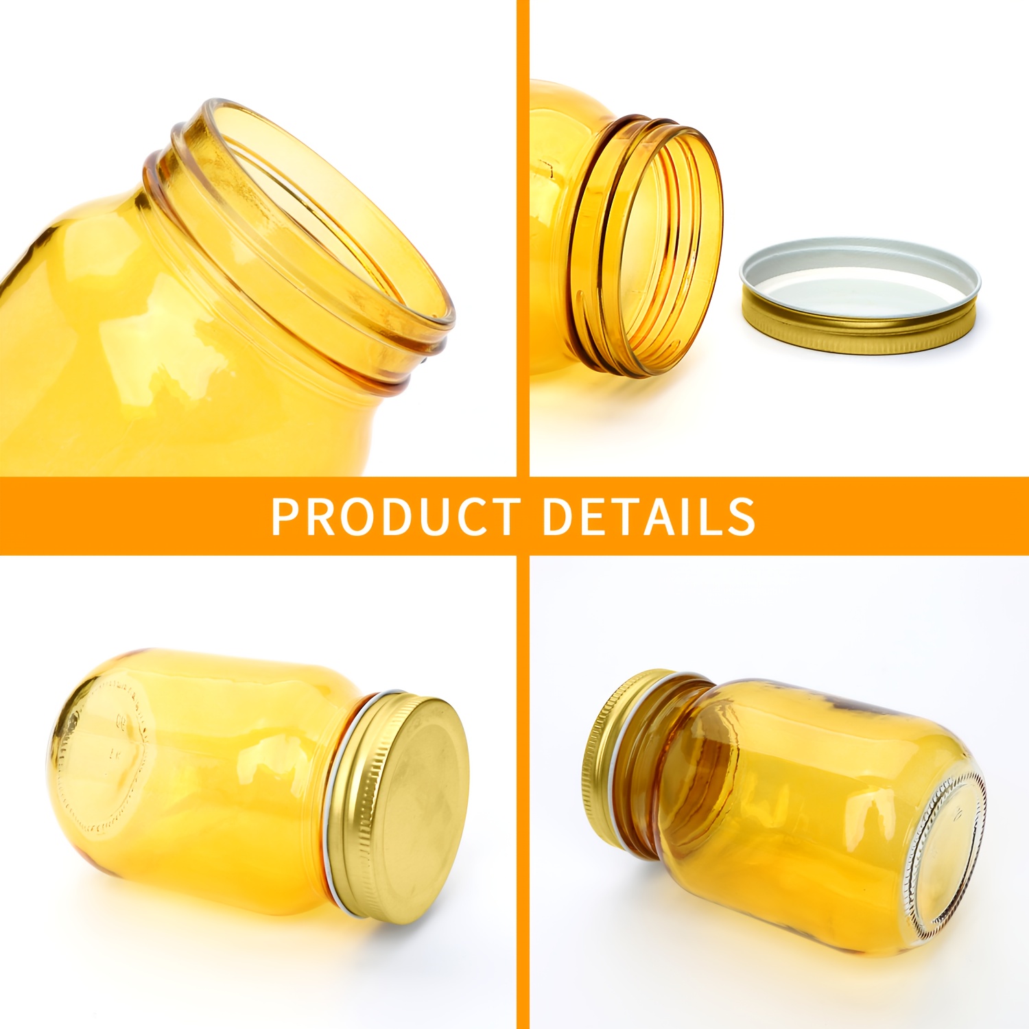 15-Piece Glass Mason Jar Set – - Food Storage Without Pantry recensie en prijs