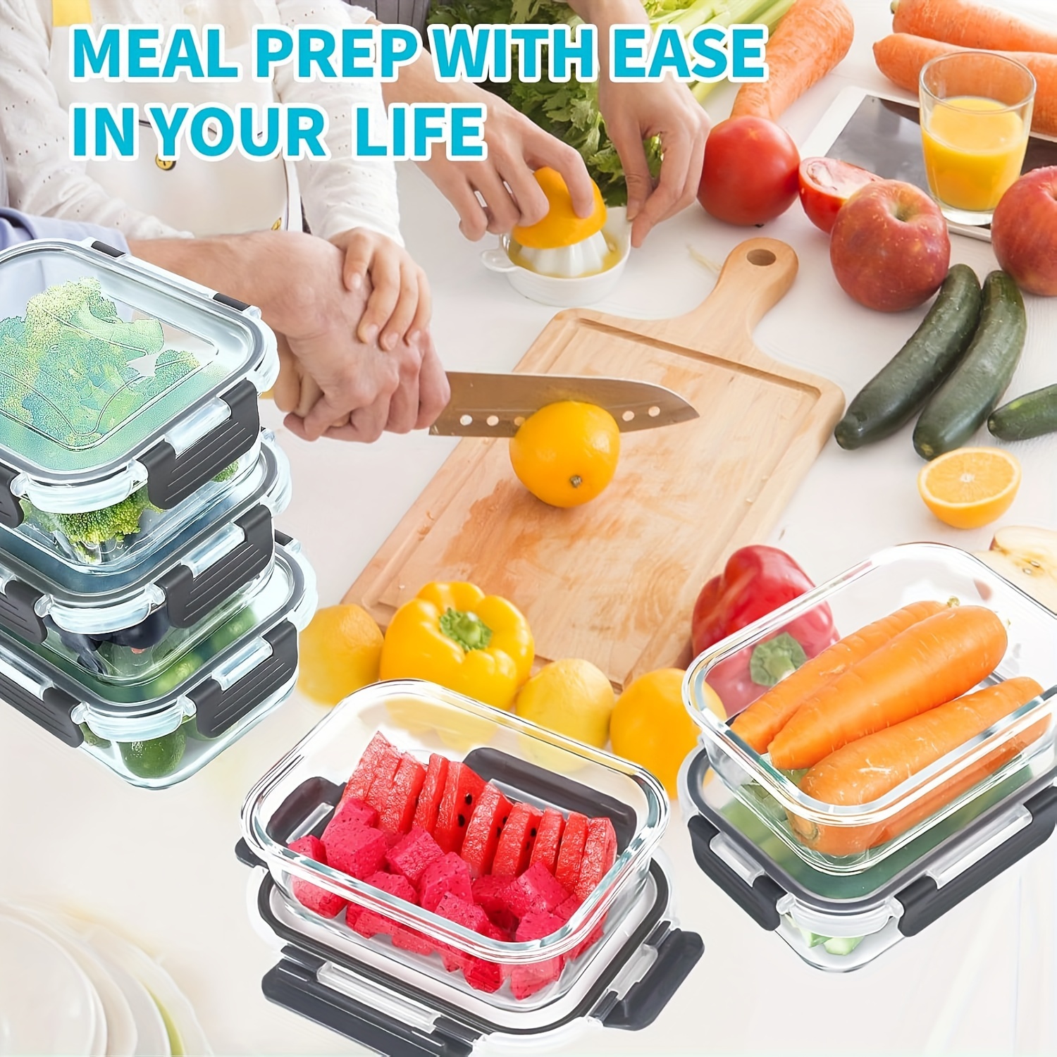 20 Pack 22oz Glass Meal Prep C - Food Storage Without Pantry recensie en prijs