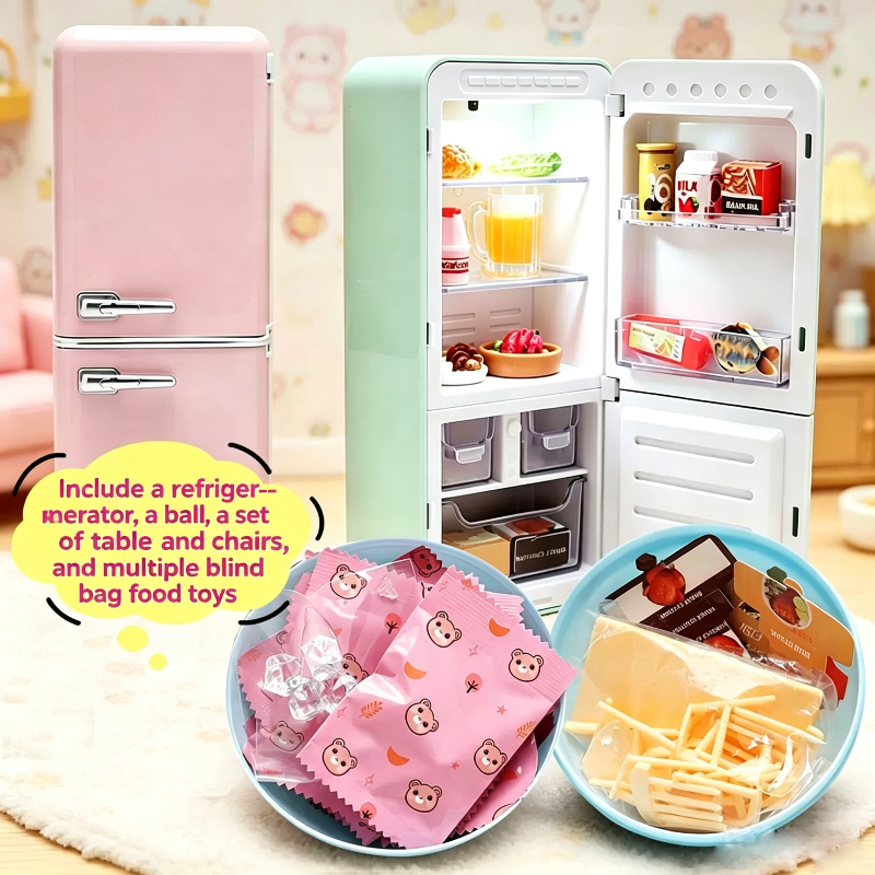 2026 New Mini Fridge Blind Box - Food Storage On Table recensie en prijs