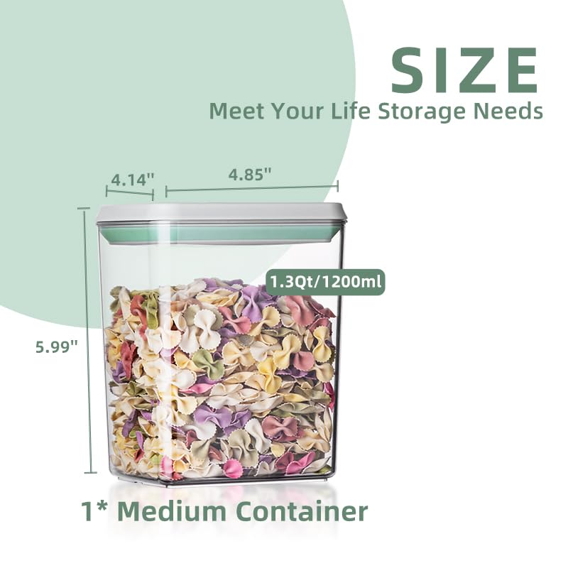 Ankou 3Pcs 1.2L Pop Airtight F - Food Storage Warehouse recensie en prijs