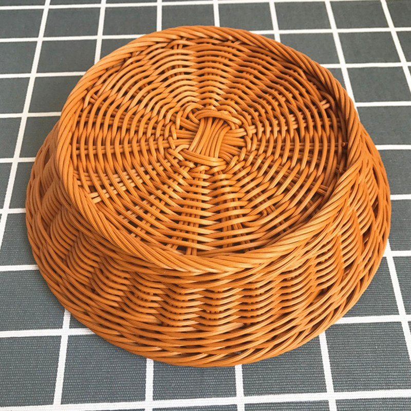 Rattan Wicker Woven Serving Ba - Food Storage Plant recensie en prijs