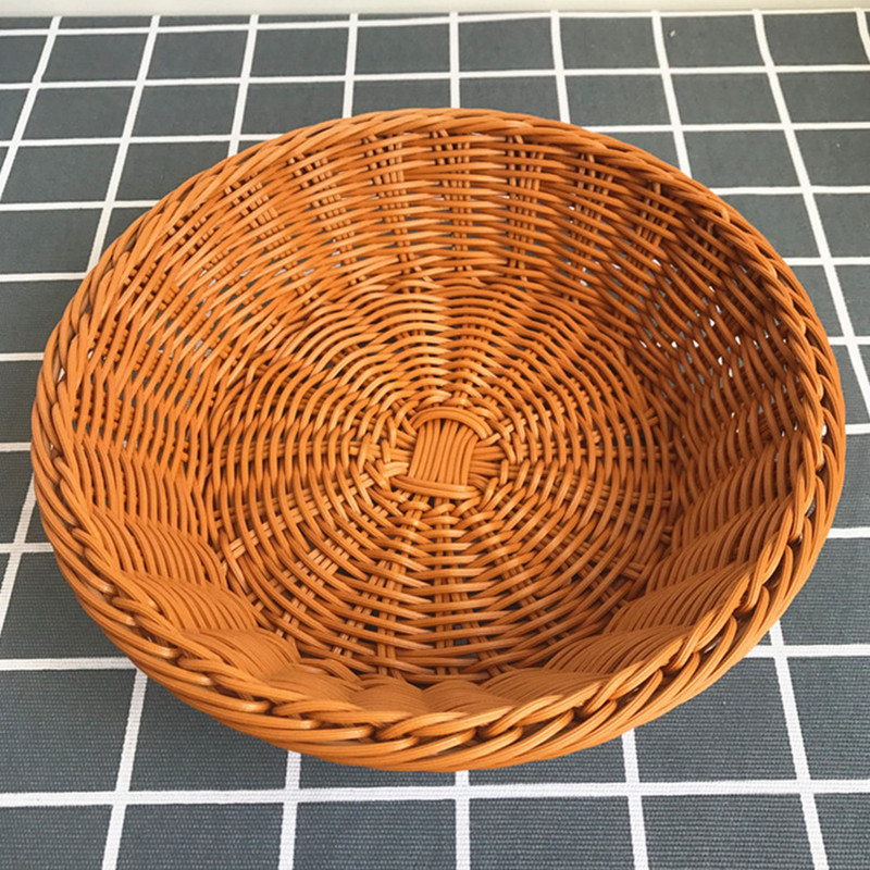 Rattan Wicker Woven Serving Ba - Food Storage Plant recensie en prijs