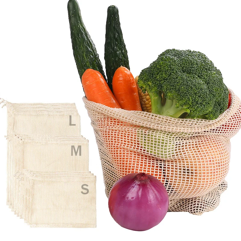 Cotton Mesh Vegetable Bags Pro - Produce Bag Reusable Mesh recensie en prijs