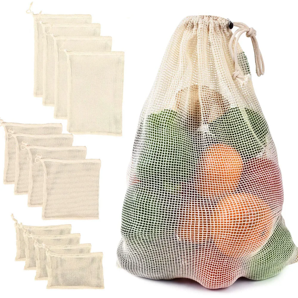 Cotton Mesh Vegetable Bags Pro - Produce Bag Reusable Mesh recensie en prijs