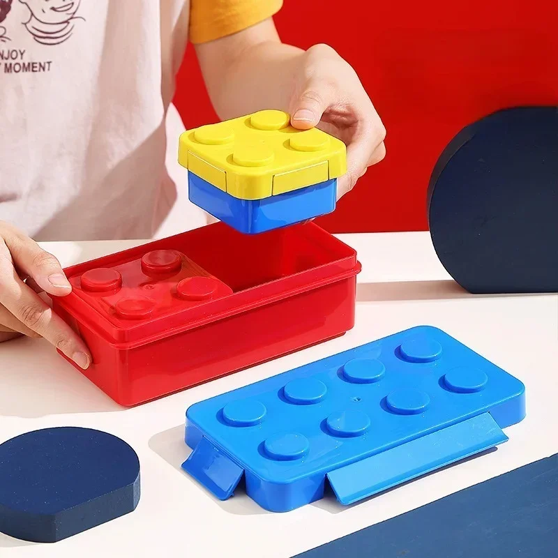 Kids DIY Building Blocks Lunch - Food Storage Building recensie en prijs