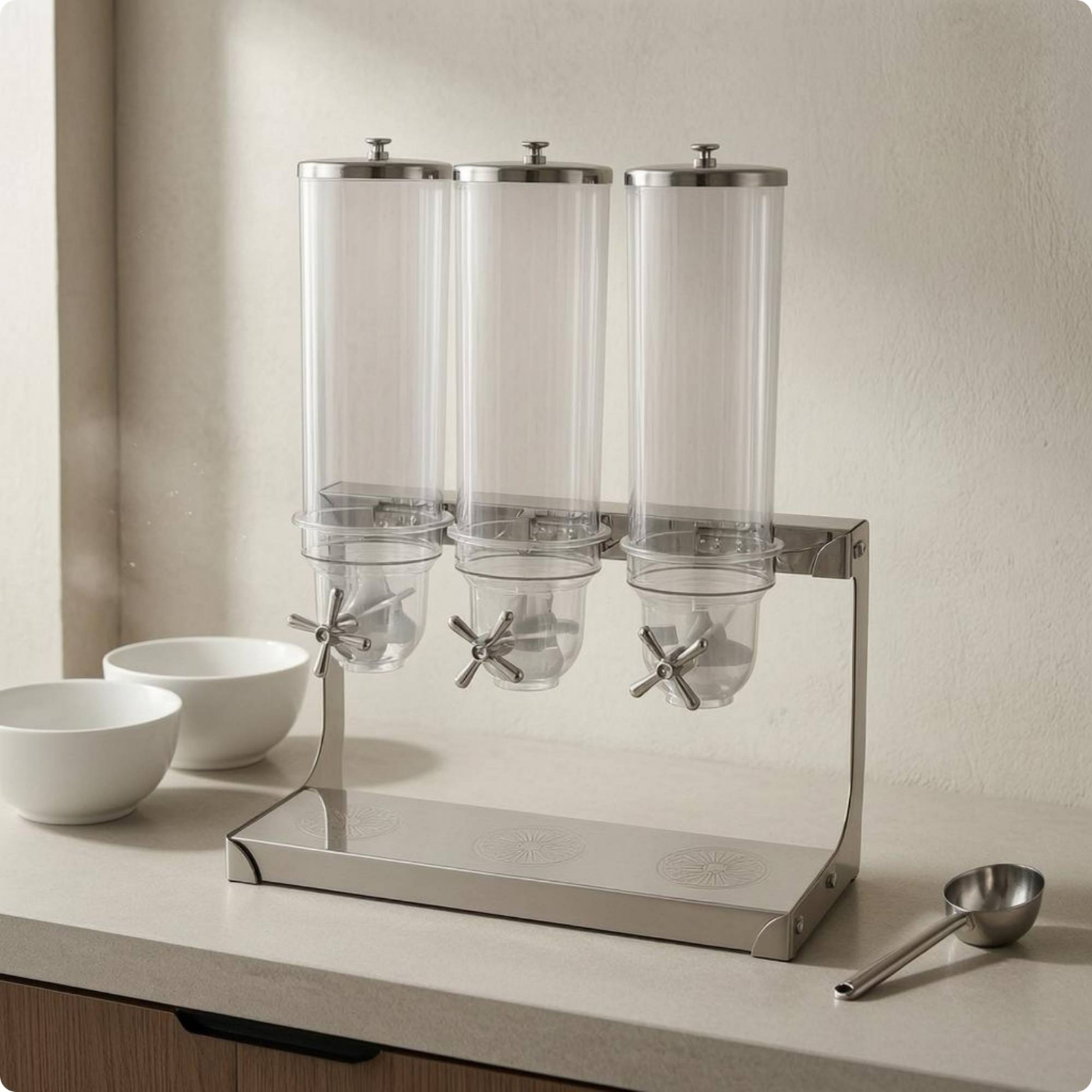 Countertop Grain Dispenser Cle - Food Storage Dispenser recensie en prijs
