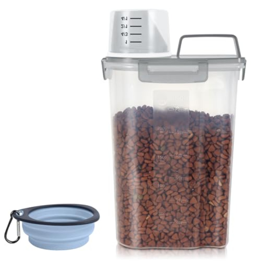 3-5Lbs/3Qt Dog Cat Food Storag - Food Storage Dispenser recensie en prijs