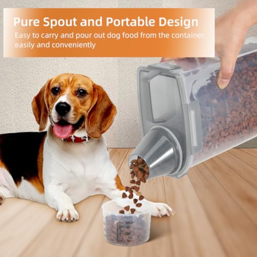 3-5Lbs/3Qt Dog Cat Food Storag - Food Storage Dispenser recensie en prijs