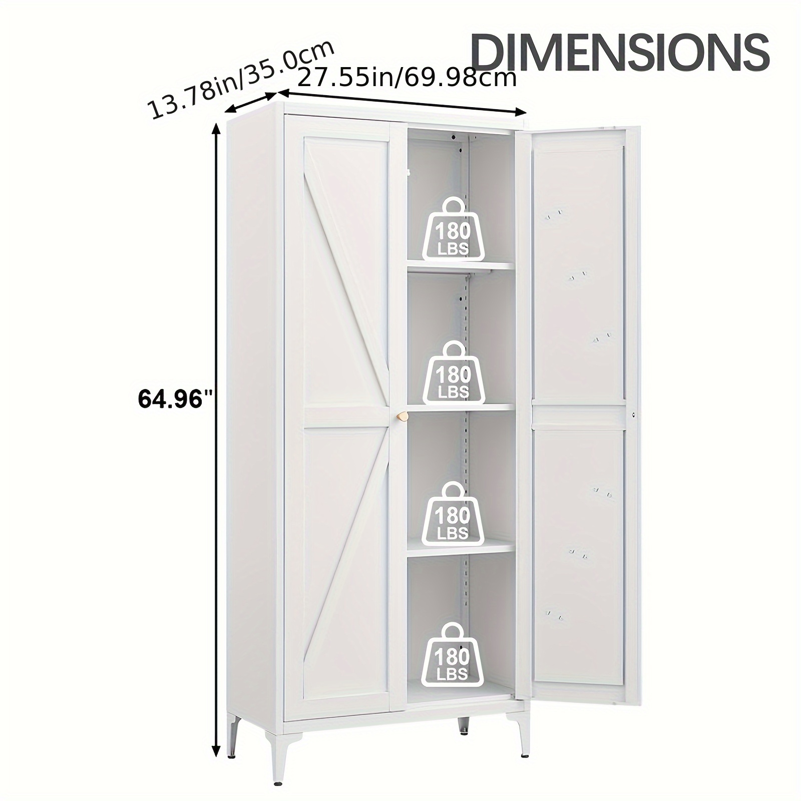 Metal Storage Cabinet, Metal K - Food Storage Without Pantry recensie en prijs