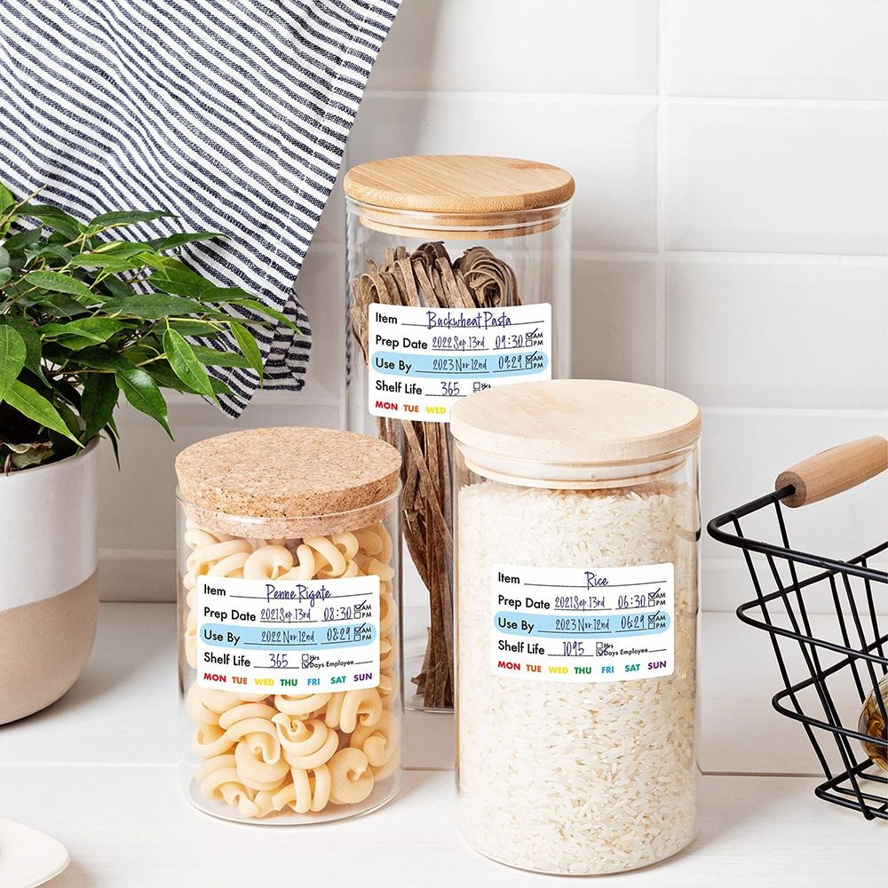 250/300PCS Food Shelf Life Lab - Food Storage Food Safety recensie en prijs