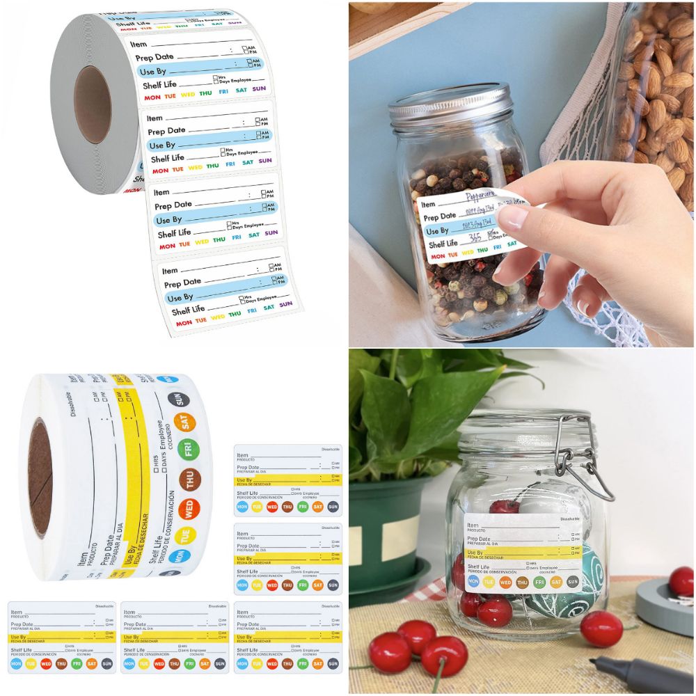 250/300PCS Food Shelf Life Lab - Food Storage Food Safety recensie en prijs