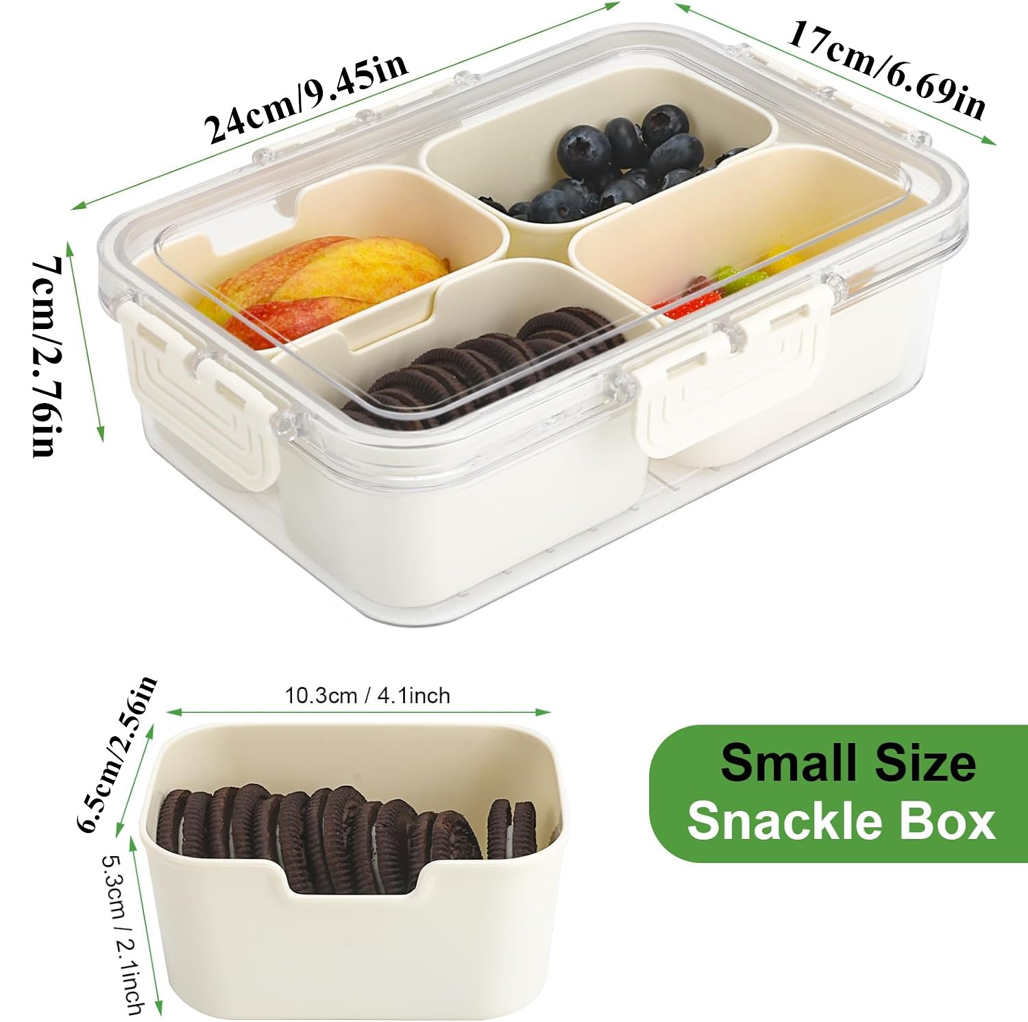 Portable food storage box, sna - Food Storage With Colander recensie en prijs