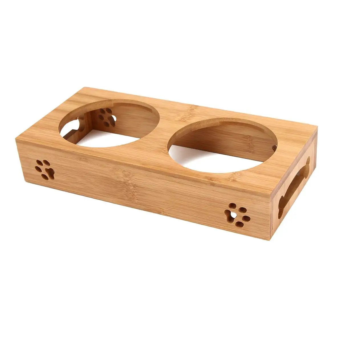 Pet Cat Bowl Bear Bamboo Plate - Food Storage Food Safety recensie en prijs