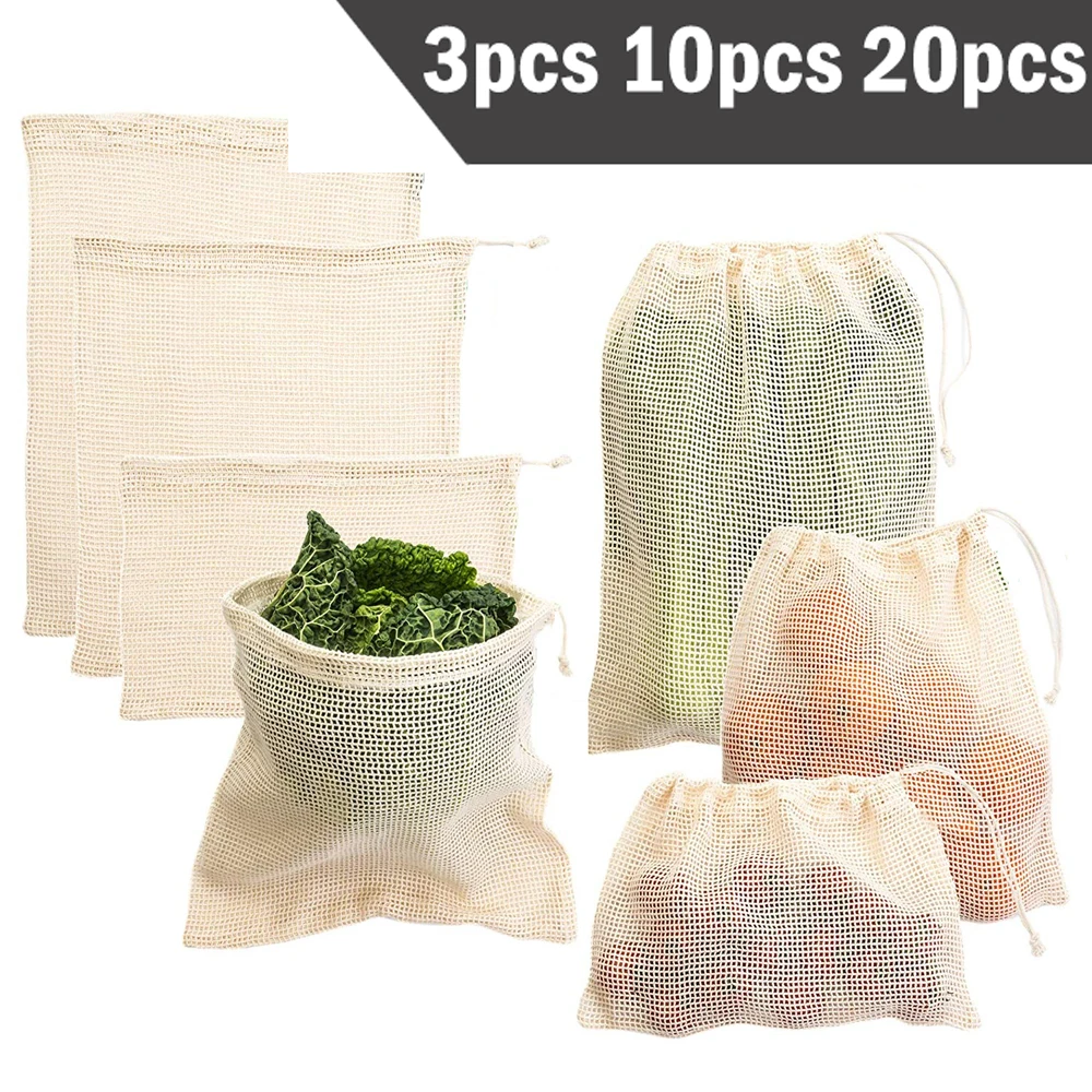 3 6 10pcs Reusable Produce Bag - Produce Bag Reusable Mesh recensie en prijs