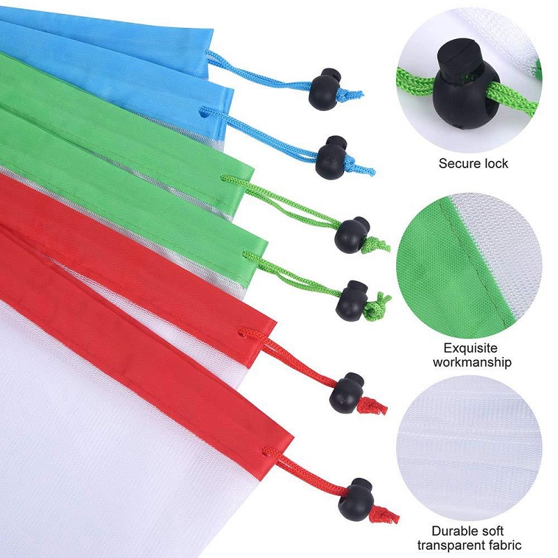 3 Sizes Reusable Mesh Produce  - Produce Bag Reusable Mesh recensie en prijs