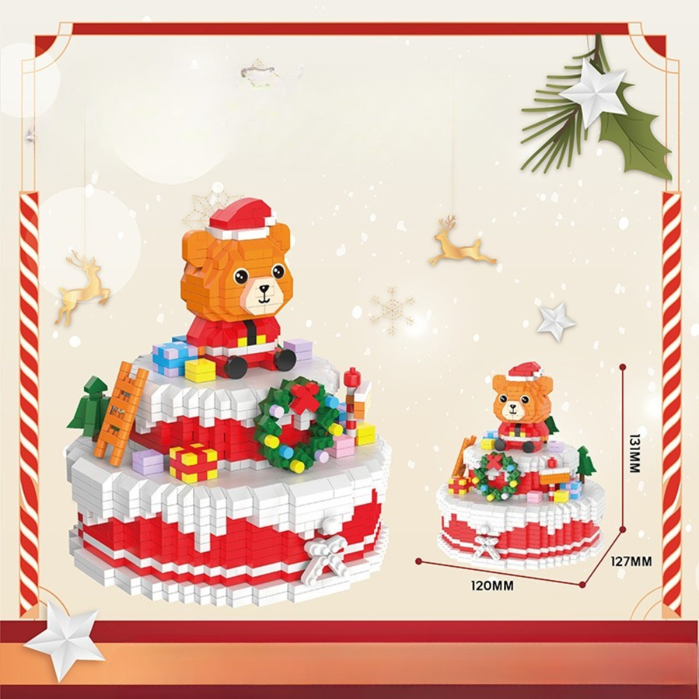 MOC Christmas Bear Cake Storag - Food Storage Building recensie en prijs