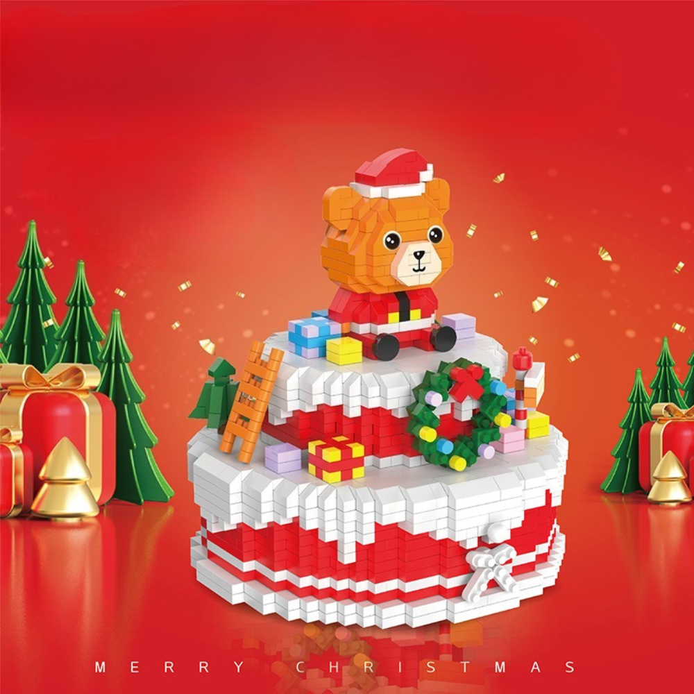 MOC Christmas Bear Cake Storag - Food Storage Building recensie en prijs