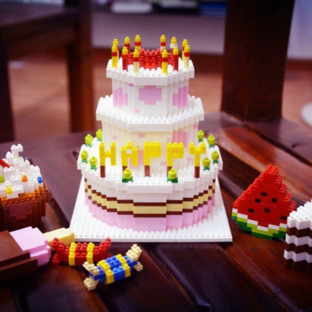 MOC Christmas Bear Cake Storag - Food Storage Building recensie en prijs