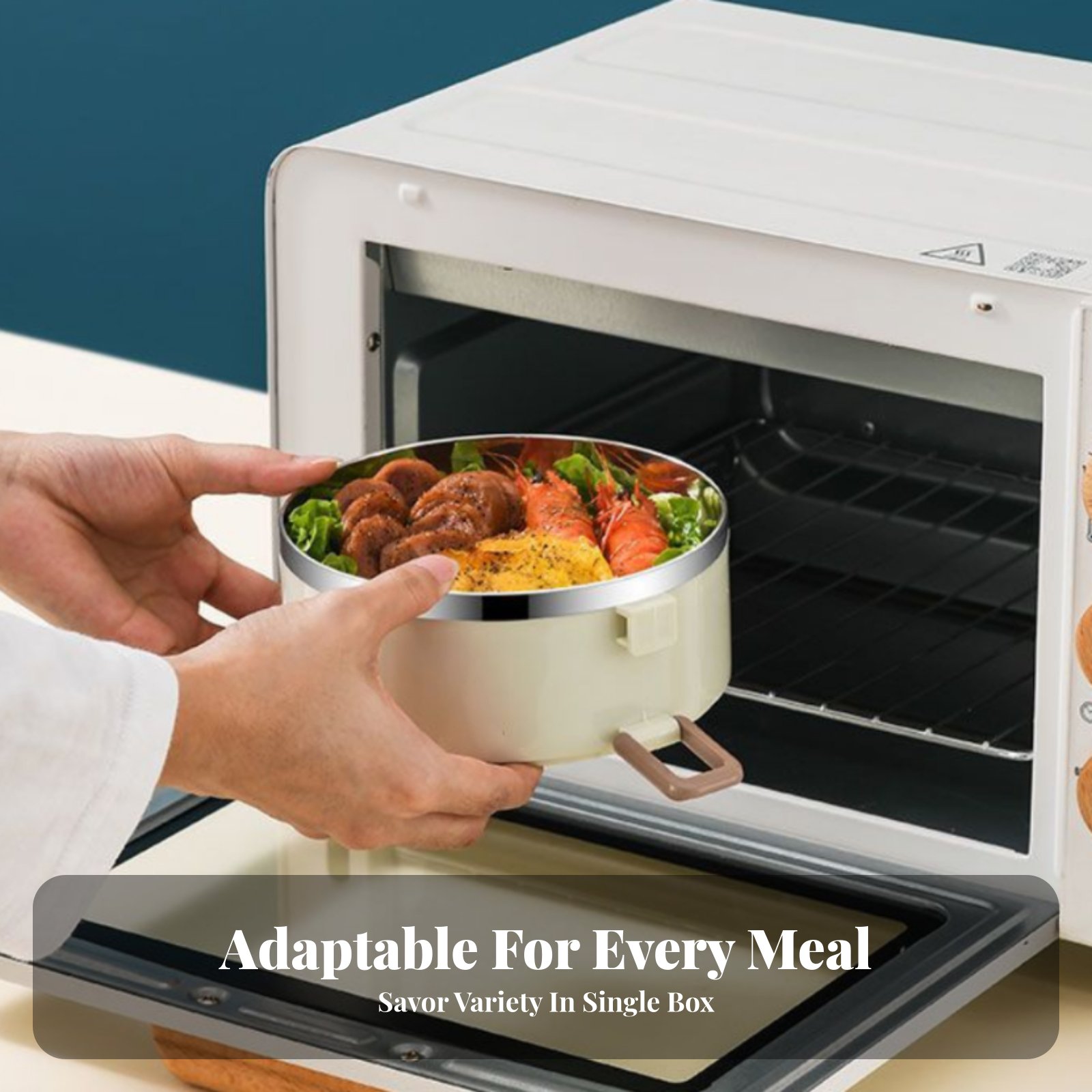 Stainless Steel Lunch Box, Mul - Stainless Lunch Box recensie en prijs