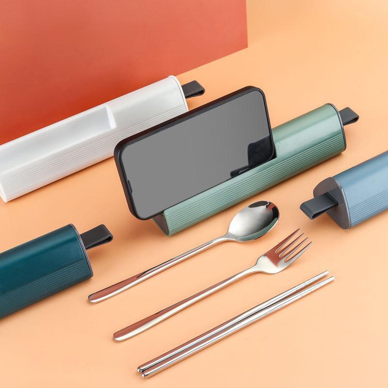 1 Set 304 Stainless Steel Spoo - Stainless Lunch Box recensie en prijs
