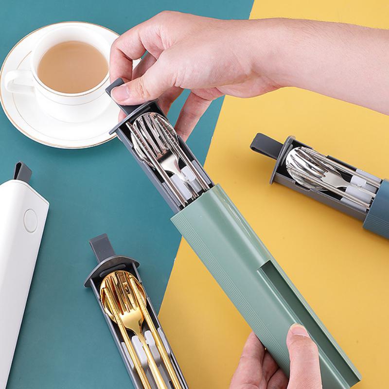 1 Set 304 Stainless Steel Spoo - Stainless Lunch Box recensie en prijs