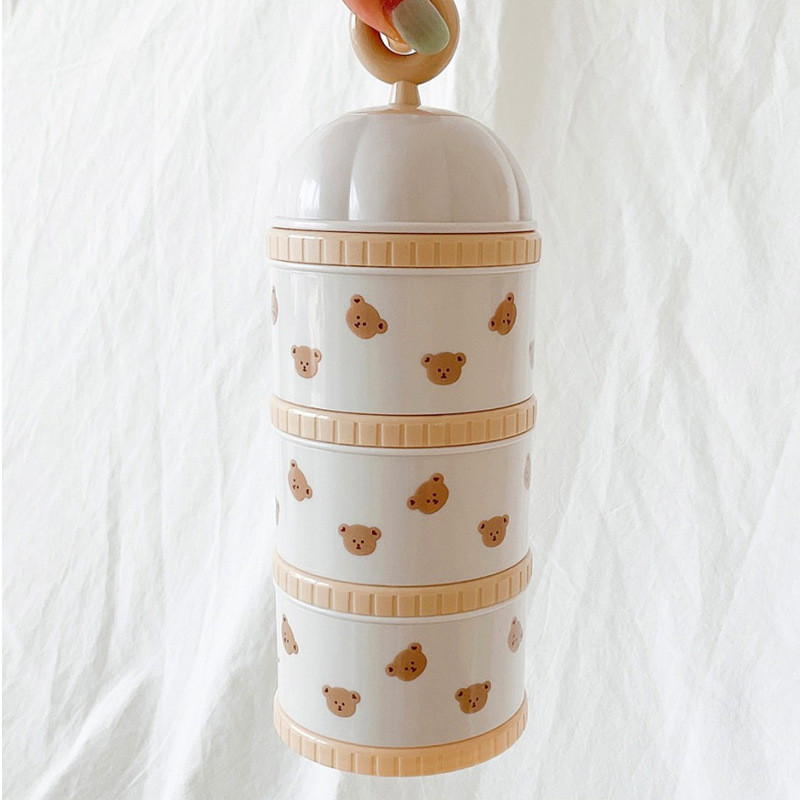 Cute Bear Milk Powder Box Baby - Food Storage Dispenser recensie en prijs